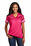 Sport-Tek Ladies PosiCharge Replica Jersey | Pink Raspberry/ White
