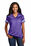 Sport-Tek Ladies PosiCharge Replica Jersey | Purple/ White