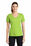 Sport-Tek Ladies PosiCharge Competitor V-Neck Tee | Lime Shock