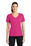 Sport-Tek Ladies PosiCharge Competitor V-Neck Tee | Pink Raspberry