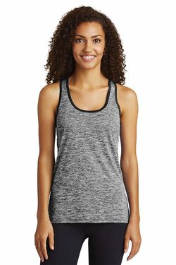 Sport-Tek  Ladies PosiCharge  Electric Heather Racerback Tank