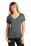 Sport-Tek  Ladies PosiCharge  Tri-Blend Wicking Dolman Tee | Dark Grey Heather