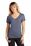 Sport-Tek  Ladies PosiCharge  Tri-Blend Wicking Dolman Tee | True Navy Heather