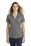 Sport-Tek  Ladies PosiCharge  Tri-Blend Wicking Polo | Dark Grey Heather