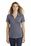 Sport-Tek  Ladies PosiCharge  Tri-Blend Wicking Polo | True Navy Heather