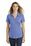Sport-Tek  Ladies PosiCharge  Tri-Blend Wicking Polo | True Royal Heather