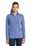 Sport-Tek  Ladies PosiCharge  Tri-Blend Wicking 1/4-Zip Pullover | True Royal Heather
