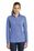 Sport-Tek  Ladies PosiCharge  Tri-Blend Wicking 1/4-Zip Pullover | True Royal Heather