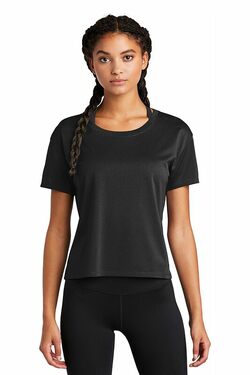 Sport-Tek  Ladies PosiCharge  Draft Crop Tee