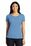 Sport-Tek Ladies PosiCharge Competitor Cotton Touch Scoop Neck Tee | Carolina Blue