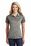 Sport-Tek  Ladies PosiCharge  Electric Heather Polo | Black Electric