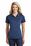 Sport-Tek  Ladies PosiCharge  Electric Heather Polo | Dark Royal-Black Electric