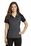 Sport-Tek Ladies Colorblock Micropique Sport-Wick Polo | Iron Grey/ Black