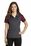 Sport-Tek Ladies Colorblock Micropique Sport-Wick Polo | Iron Grey/ Maroon