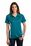 Sport-Tek Ladies PosiCharge Micro-Mesh Colorblock Polo | Blue Wake/ White