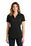 Sport-Tek Ladies PosiCharge Active Textured Polo | Black