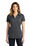 Sport-Tek Ladies PosiCharge Active Textured Polo | Iron Grey