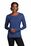 Sport-Tek  Ladies Exchange 1.5 Long Sleeve Crew | True Royal Heather