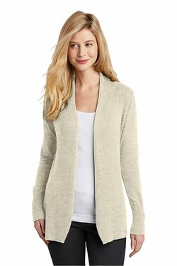 Port Authority Ladies Open Front Cardigan