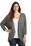 Port Authority  Ladies Marled Cocoon Sweater | Warm Grey Marl