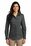 Port Authority Ladies Long Sleeve Carefree Poplin Shirt | Graphite