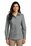 Port Authority Ladies Long Sleeve Carefree Poplin Shirt | Gusty Grey