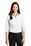 Port Authority Ladies 3/4-Sleeve Carefree Poplin Shirt | White
