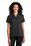 Port Authority  Ladies Short Sleeve Performance Staff Shirt | Black