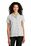 Port Authority  Ladies Short Sleeve Performance Staff Shirt | Silver