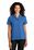 Port Authority  Ladies Short Sleeve Performance Staff Shirt | True Blue