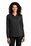 Port Authority  Ladies Long Sleeve Performance Staff Shirt | Black