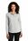 Port Authority  Ladies Long Sleeve Performance Staff Shirt | Silver