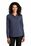 Port Authority  Ladies Long Sleeve Performance Staff Shirt | True Navy