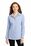 Port Authority  Ladies Pincheck Easy Care Shirt | Blue Horizon/ White
