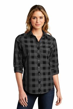 Port Authority  Ladies Everyday Plaid Shirt