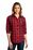 Port Authority  Ladies Everyday Plaid Shirt | Rich Red