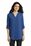 Port Authority Ladies 3/4-Sleeve Tunic Blouse | True Blue