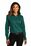 Port Authority Ladies Long Sleeve SuperPro ReactTwill Shirt | Marine Green