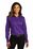 Port Authority Ladies Long Sleeve SuperPro ReactTwill Shirt | Purple