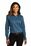 Port Authority Ladies Long Sleeve SuperPro ReactTwill Shirt | Regatta Blue