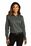 Port Authority Ladies Long Sleeve SuperPro ReactTwill Shirt | Storm Grey