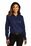 Port Authority Ladies Long Sleeve SuperPro ReactTwill Shirt | True Navy