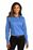 Port Authority Ladies Long Sleeve SuperPro ReactTwill Shirt | Ultramarine Blue