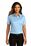 Port Authority Ladies Short Sleeve SuperPro ReactTwill Shirt | Cloud Blue