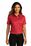 Port Authority Ladies Short Sleeve SuperPro ReactTwill Shirt | Rich Red