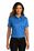 Port Authority Ladies Short Sleeve SuperPro ReactTwill Shirt | Strong Blue