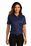 Port Authority Ladies Short Sleeve SuperPro ReactTwill Shirt | True Navy