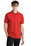 Mercer+Mettle Stretch Heavyweight Pique Polo | Apple Red