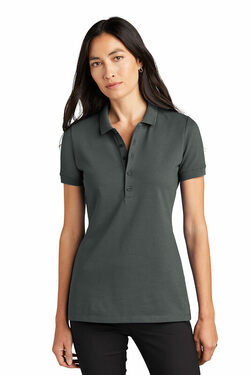 Mercer+Mettle Women's Stretch Heavyweight Pique Polo