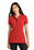 Mercer+Mettle Women's Stretch Heavyweight Pique Polo | Apple Red